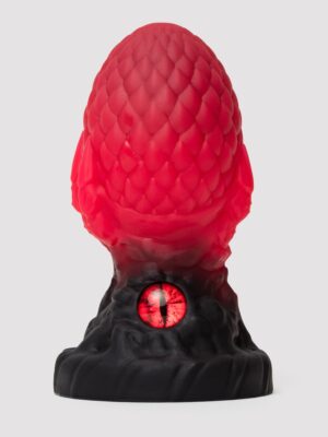 Creature Cocks Eye of the Dragon Red Silicone Butt Plug