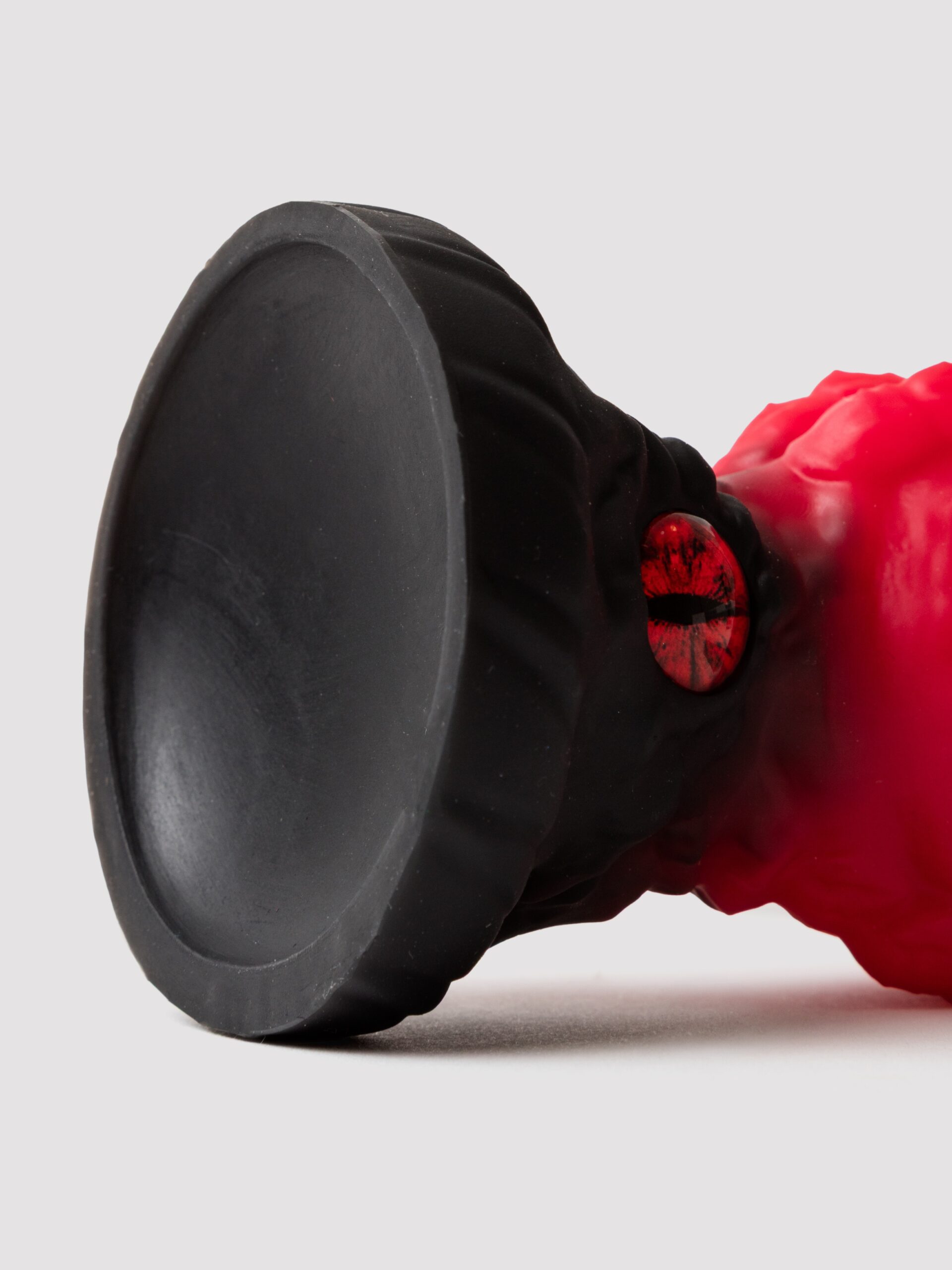 Creature Cocks Eye of the Dragon Red Silicone Butt Plug - Image 4