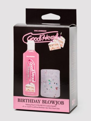 Doc Johnson GoodHead Birthday Blowjob Kit (2 Piece)