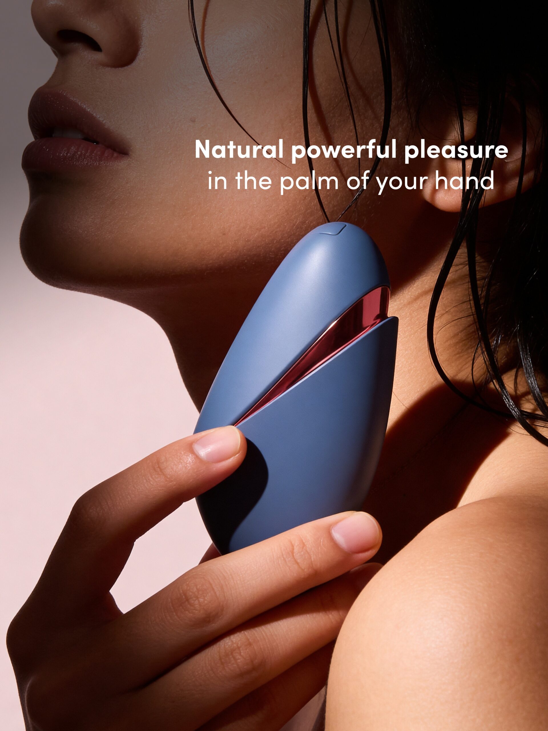 Womanizer Next Liberty Blue Red Clitoral Suction Stimulator - Image 2