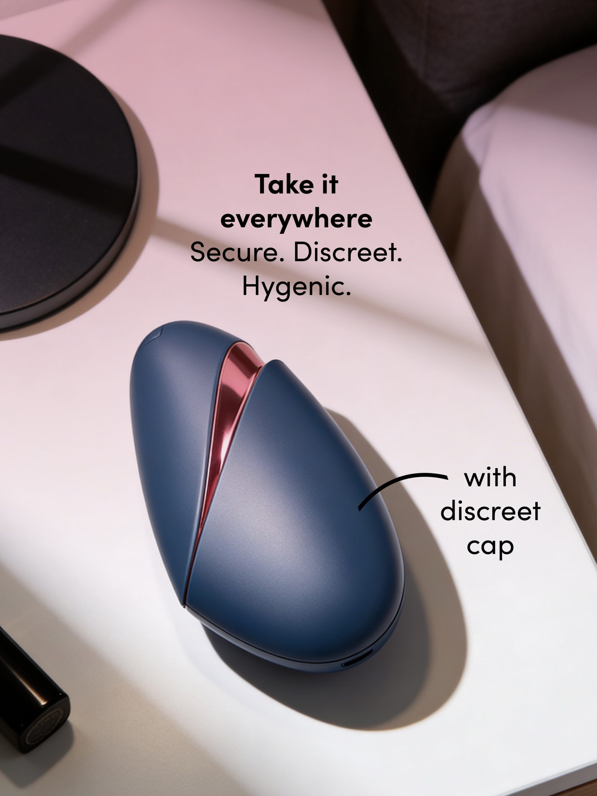 Womanizer Next Liberty Blue Red Clitoral Suction Stimulator - Image 3