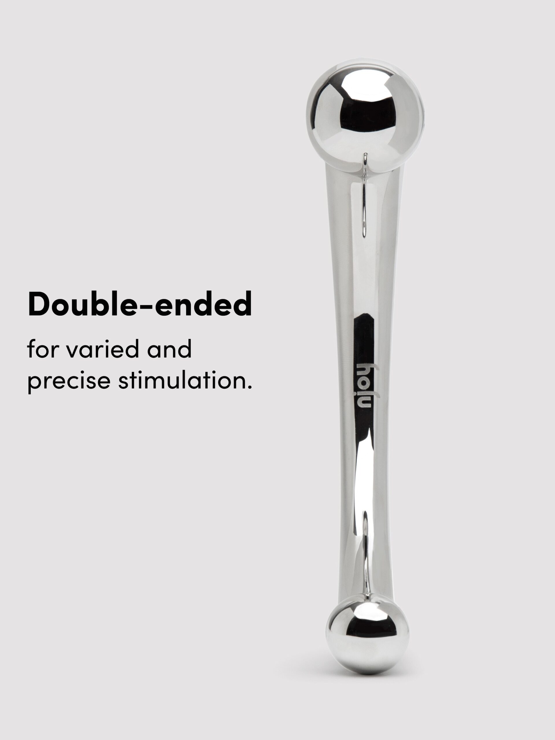 njoy Pure Wand Stainless Steel Dildo - Image 2